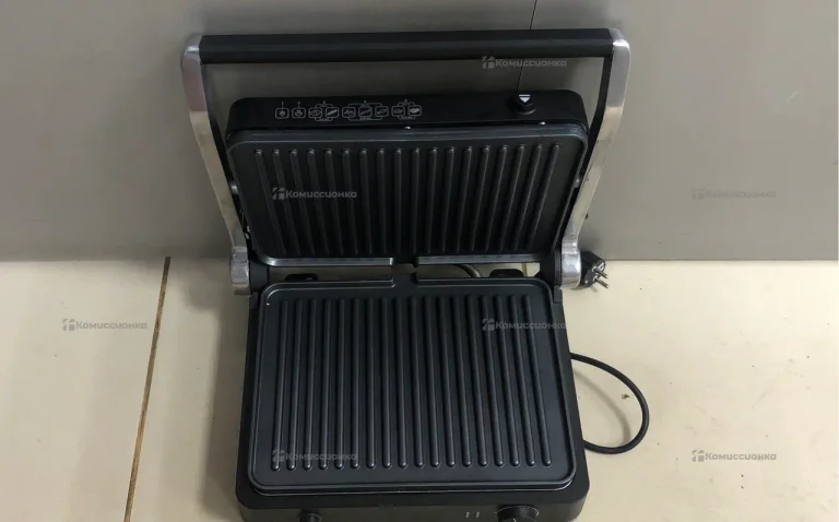 Гриль REDMOND SteakMaster RGM-M822, Черный/сталь (с)