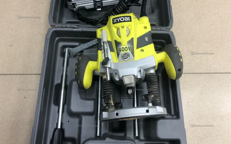 Фрезер Ryobi ERT1400RV + набор фрез.