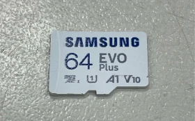 Карта памяти Samsung EVO Plus microSDXC 64 ГБ