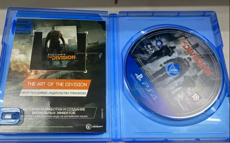 PS4 диск the division