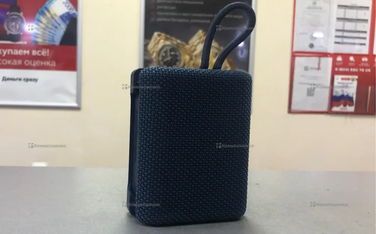 Колонка  блютус синяя