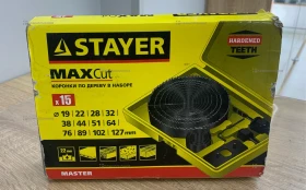 Купить Набор кольцевых коронок по дереву STAYER Maxcut 12 б/у , в Кинель Цена:1190рублей