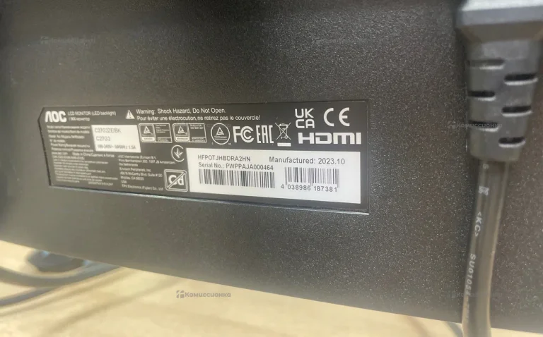 Монитор AOC C27G2ZE/BK