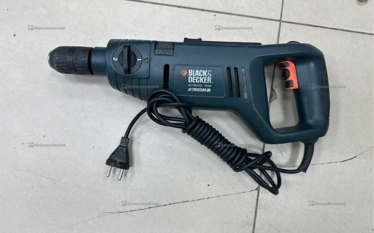 Ударная дрель BLACK&DECKER KD795CRE