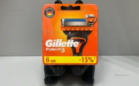 Сменные кассеты Gillette Fusion5 с 5 лезвиями для бритья, 4 шт