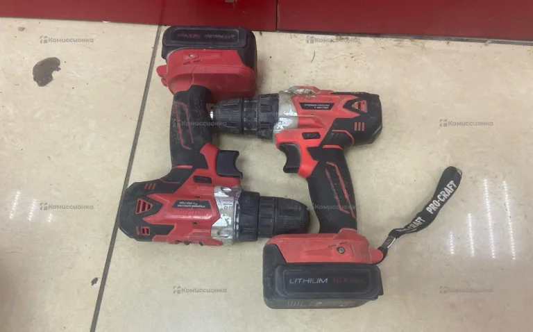 Набор Аккумуляторная дрель-шуруповерт Парма ДША-02