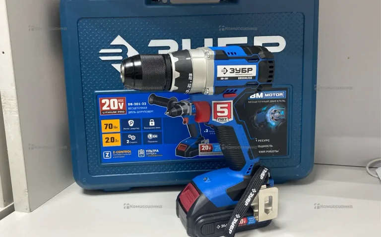 бесщеточная Дрель-Шуруповерт Зубр DB-201-22