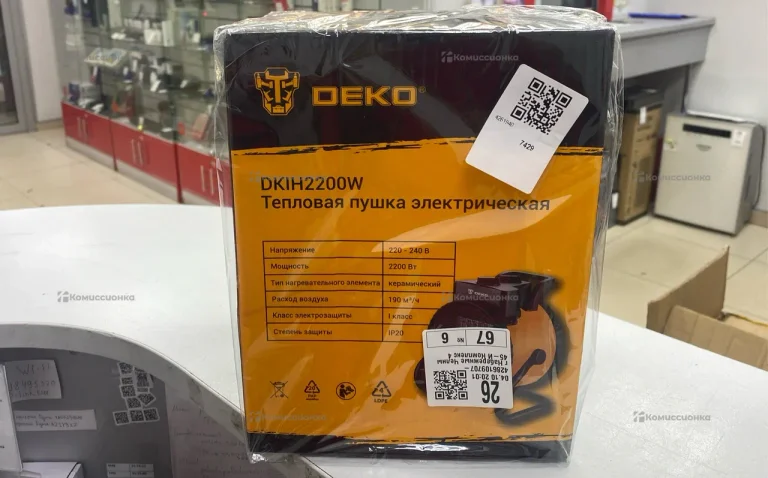 38 Тепловая Пушка Deko DKIH2200W