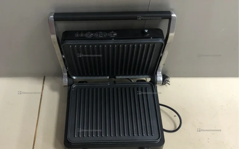 Гриль REDMOND SteakMaster RGM-M822, Черный/сталь (с)