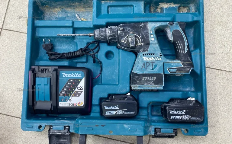 Перфоратор makita DHR241RFE 3.0Ач х2