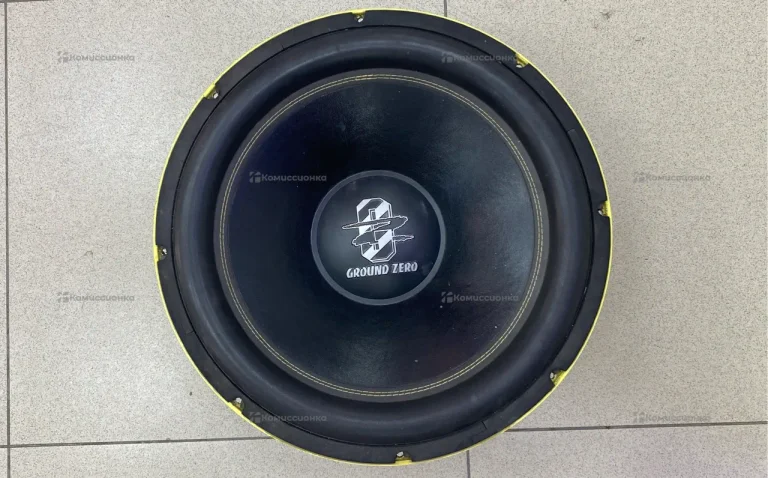 Сабвуфер  Ground zero gzrw 46spl 18