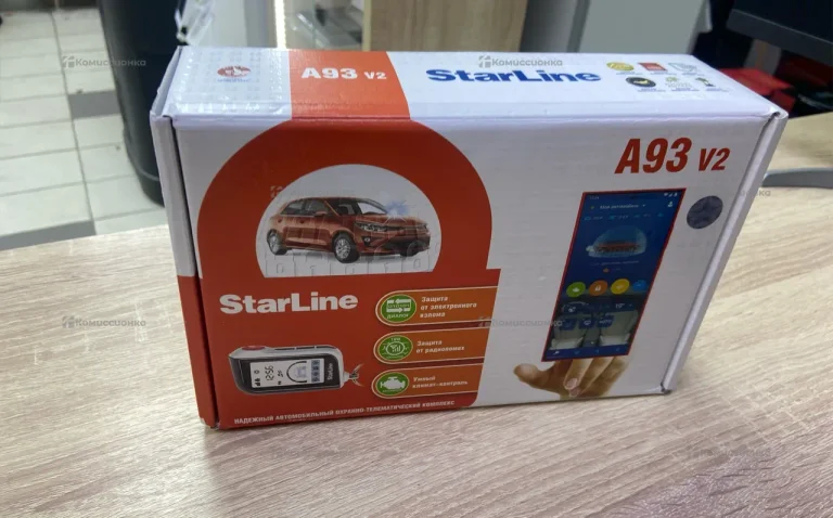 Автомобильная сигнализация StarLinr A93 v2 2CAN+2