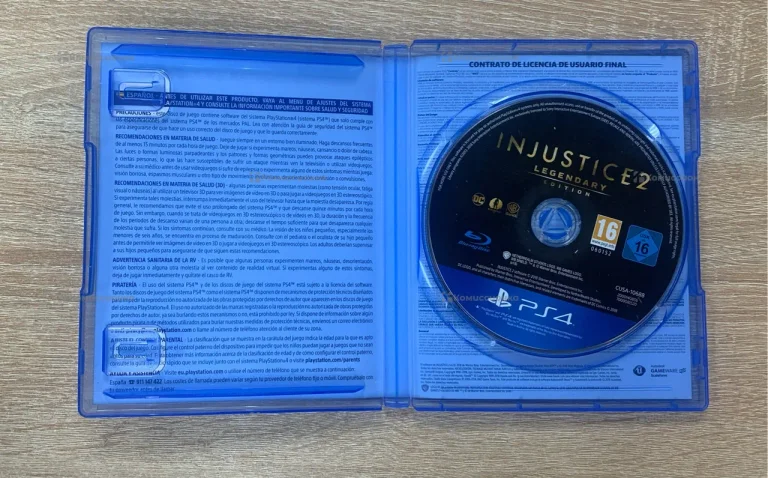 PS4. диск Injustice 2 legendary edition