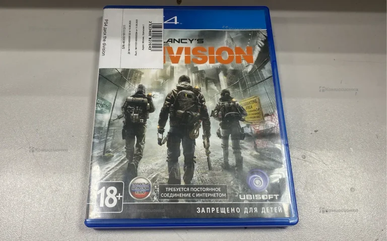 PS4 диск the division