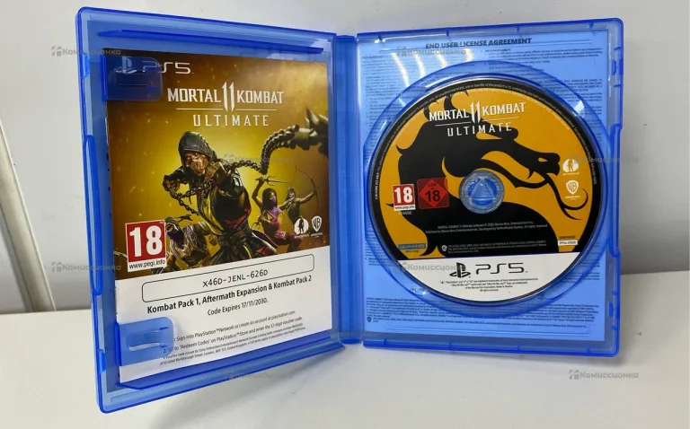 Диск PS5  Mortal Combat 11 Ultimate