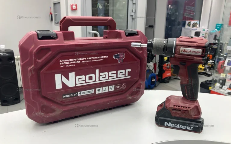 Дрель-шуруповерт бесщеточная Neolaser NCDB-50-T