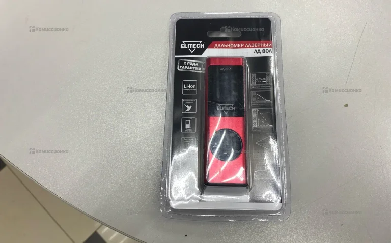 Лазерный дальнометр Elitech ЛД 80Л.