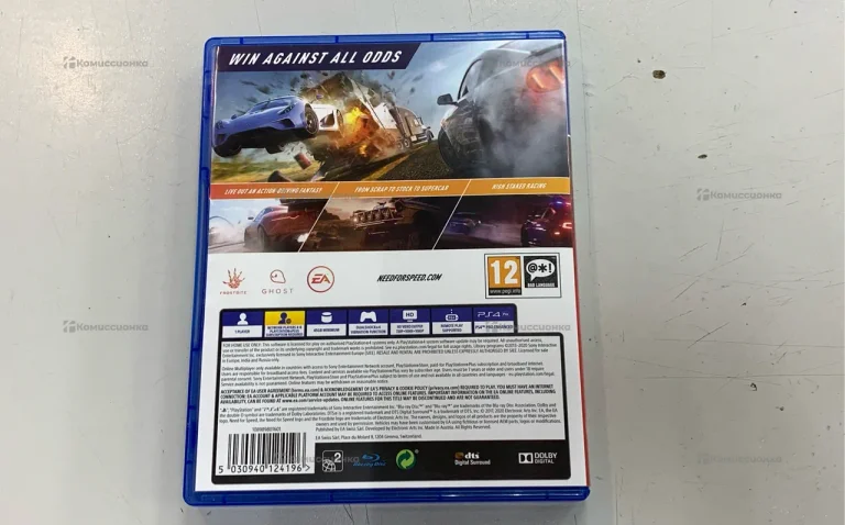 Диск PS4. need for speed Payback .