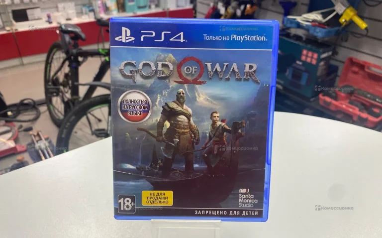 Диск пс4 god of war