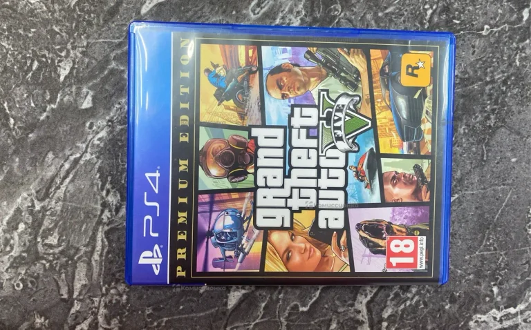 Диск PS 4 gta 5