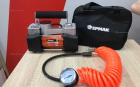 Купить Автомобильный 2 поршневой компрессор Ермак 713-02 б/у , в Саратов Цена:2900рублей