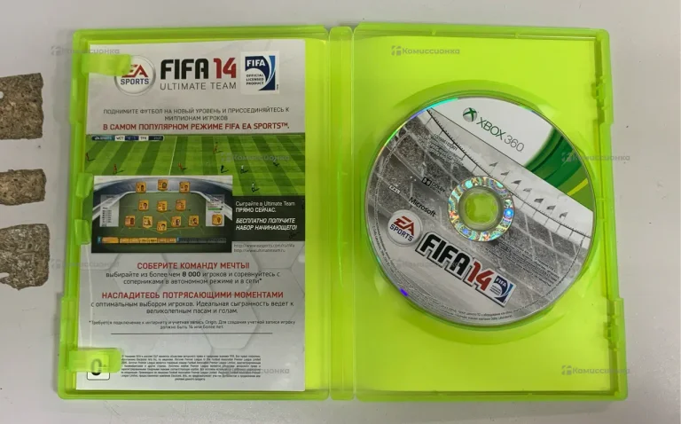 диск Xbox 360 fifa 14