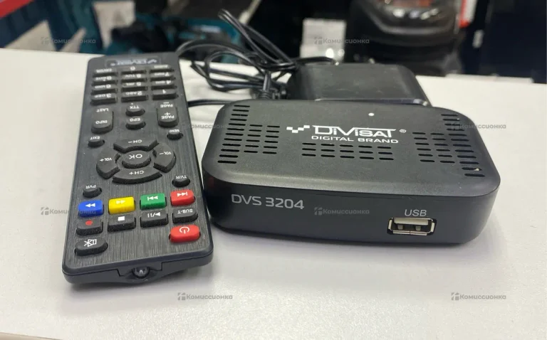 Цифровая ТВ приставка  dvs 3204