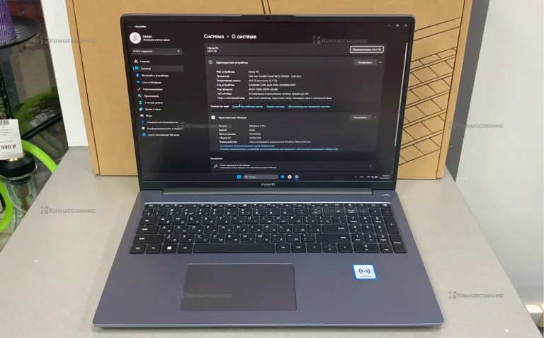 Ноутбук-HUAWEI notebook d16 i5-12450H