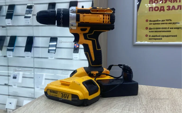 аккумуляторный шуруповерт Dewalt 36V реплика