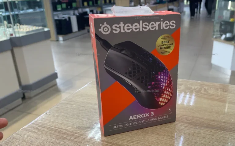 Мышь проводная Steelseries Aeros 3 Onyx