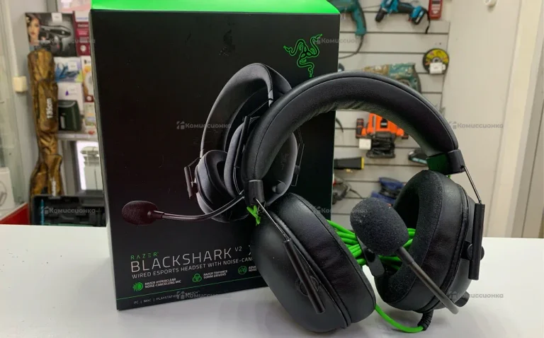 Игровая стереогарнитура Razer Blackshark X V2 USB
