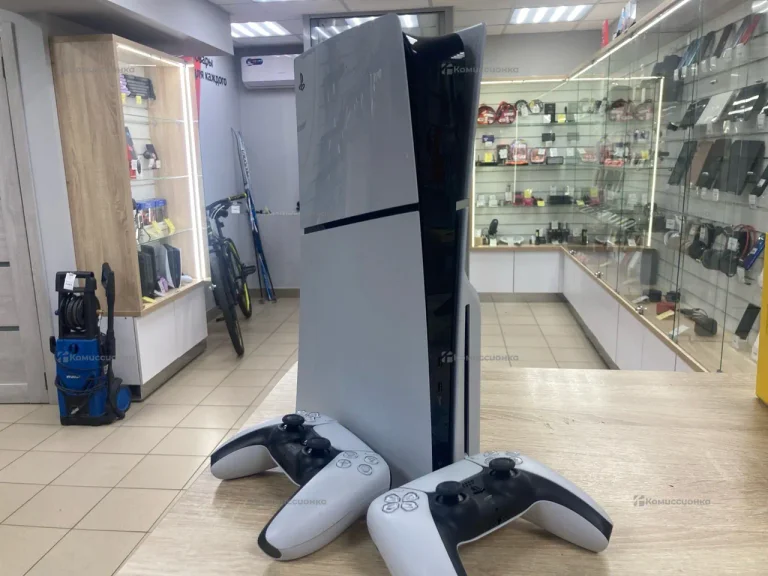 Приставка PS5 игровая приставка ps5 slim 1Tb с дис