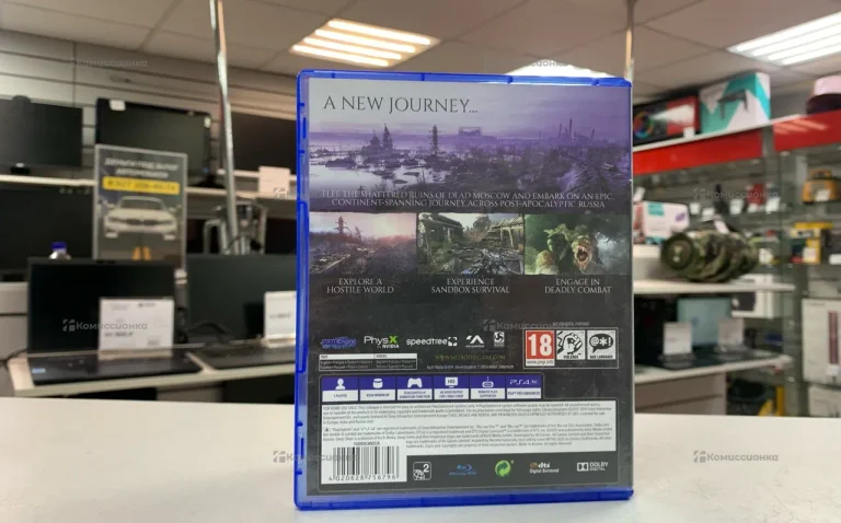 Диск ps4 Metro Exodus