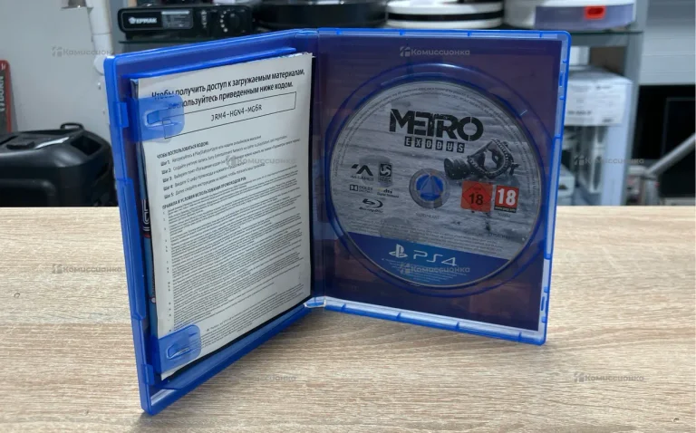 PS4. диск Metro Exodus1
