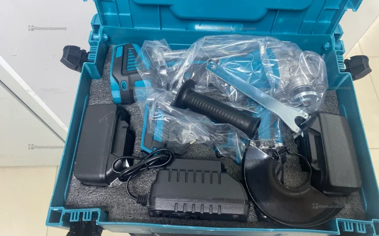 набор 2в1 УШМ АКБ+ШУРУПОВЕРТ MAKITA