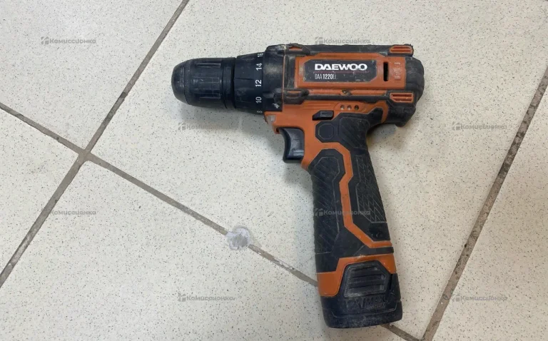 шуруповерт аккумуляторный daewoo daa 1220li