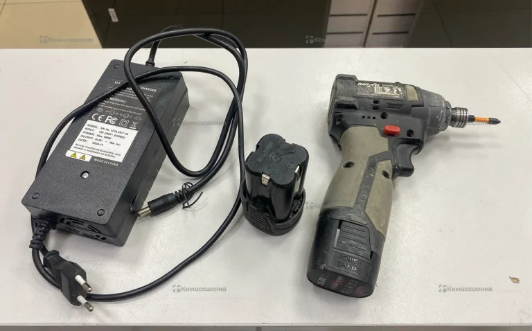 Бесщеточная аккумуляторная дрель шуруповерт в черн