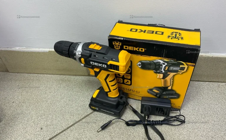 Шуруповерт deko dkcd16fu-li