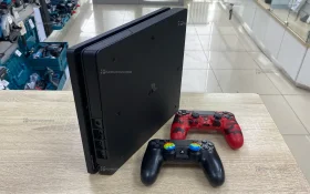 Приставка PS4. PS4 Slim 1tb+джойстик