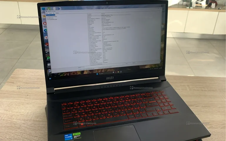 Ноутбук  MSI Katana 17 RTX 2050