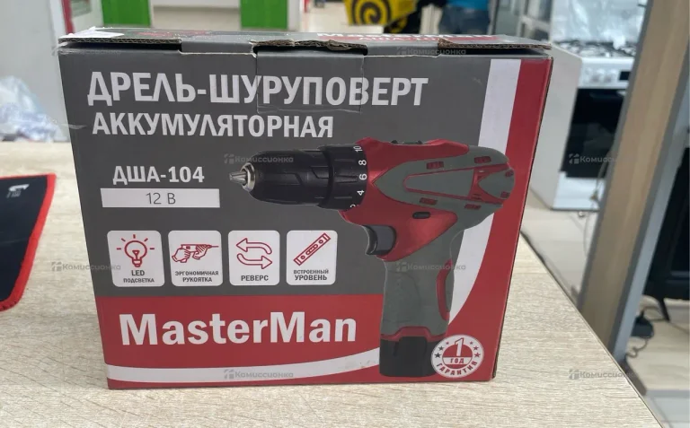 Шуруповерт MasterMan Дша-104