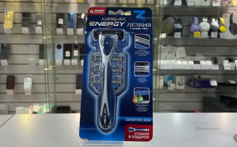 Станок и лезвия Carelax energy