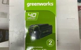 Купить Аккумулятор Greenworks 40V G40B5 б/у , в Рязань Цена:5900рублей