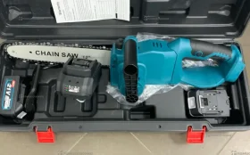 Цепная пила аккумуляторная бесщеточная Makita(сини