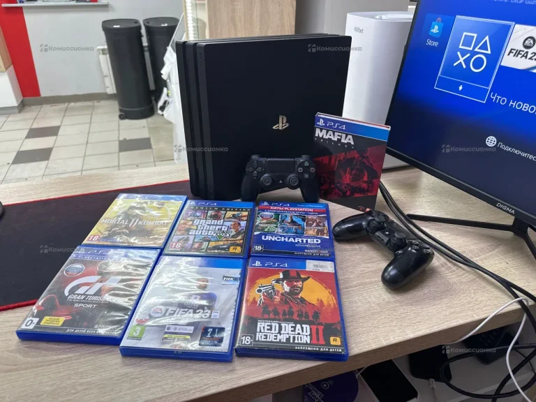 Приставка PS4. Pro 1ТБ