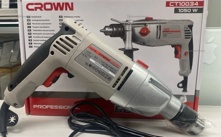 Ударная дрель CROWN CT10044