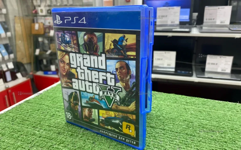 Диск для PS4 GTA V