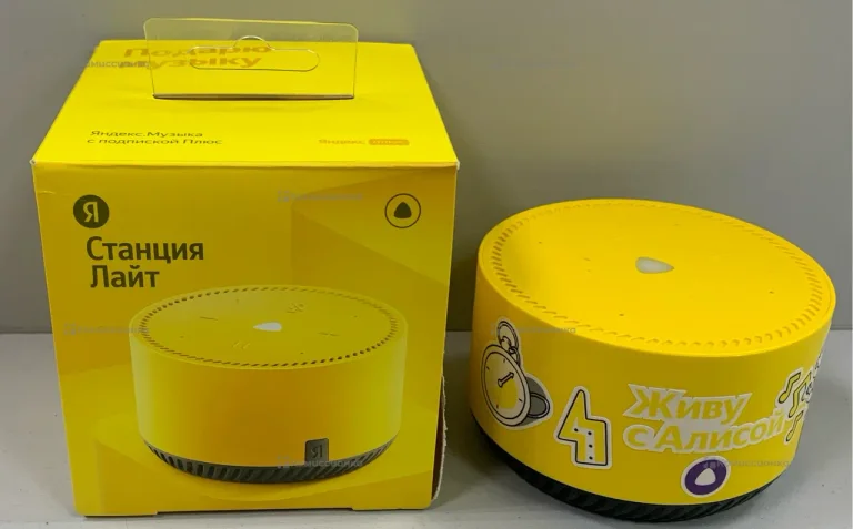 Колонка Яндекс Станция Лайт