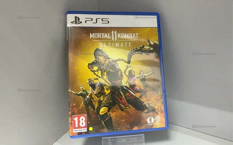 диск на Ps5 mortal kombat 11