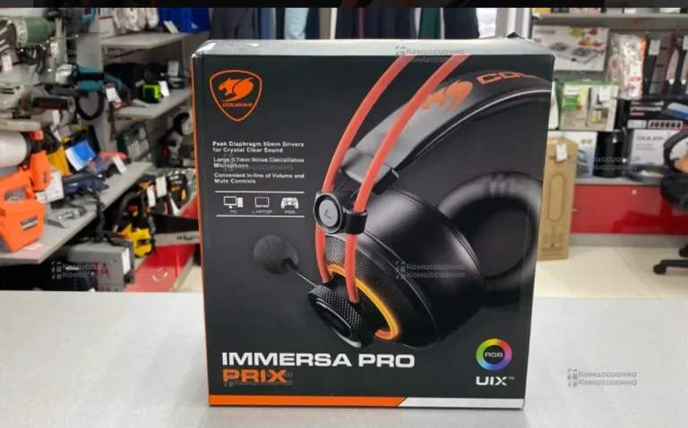 Игровые наушник. Cougar Immersa pro prix